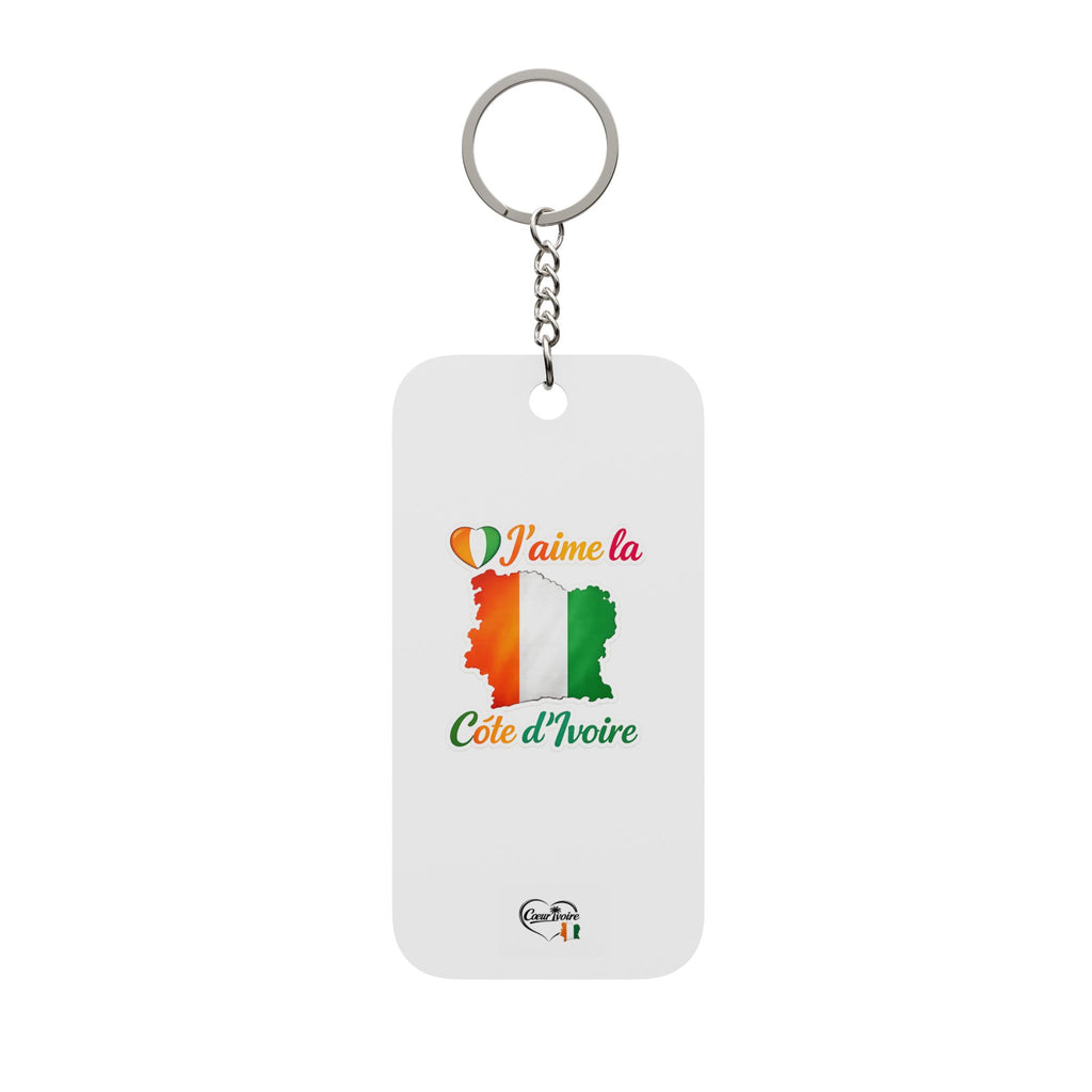 Porte-clés "J'aime la Côte d'Ivoire